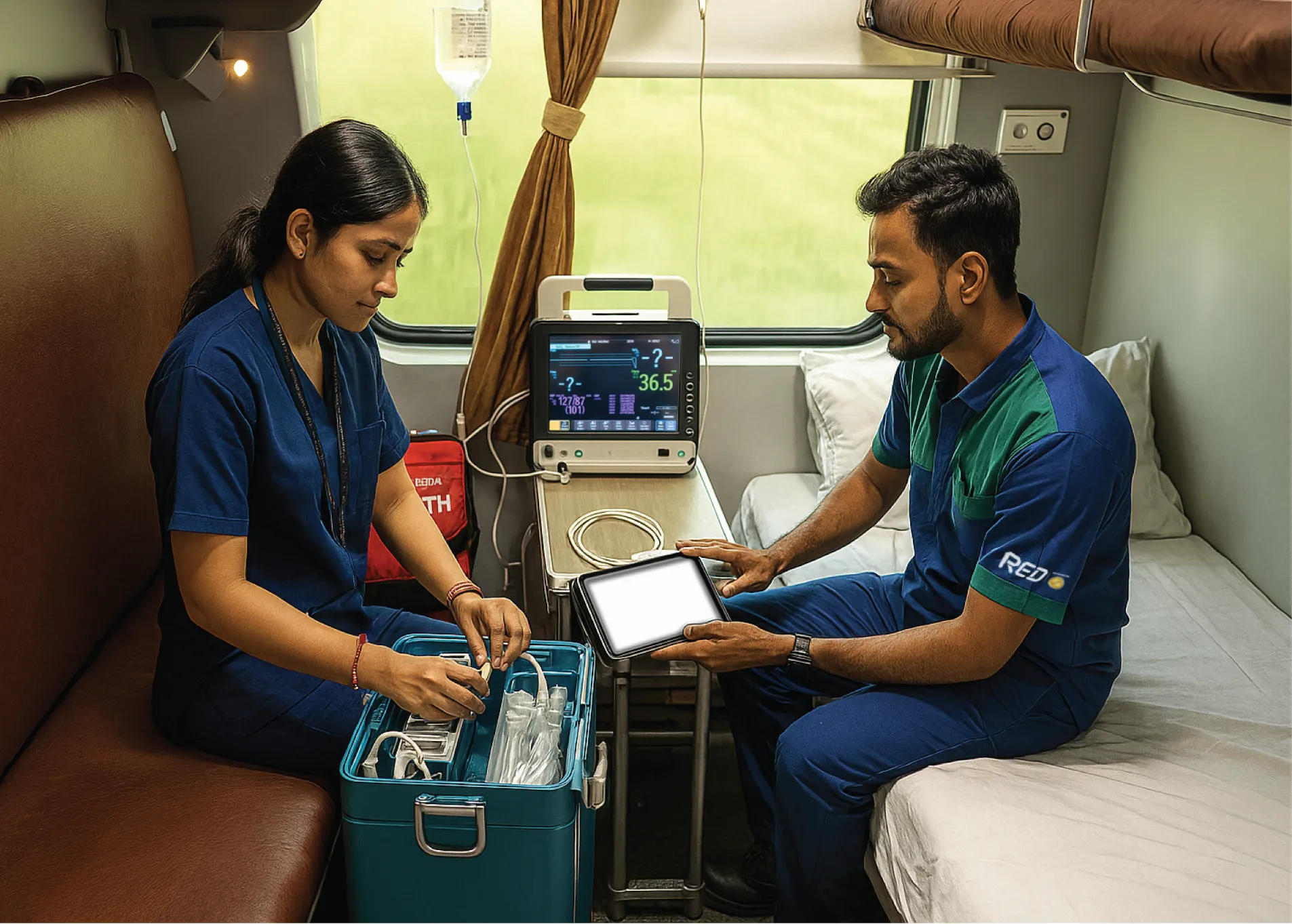 Locations: Train Ambulances Across India