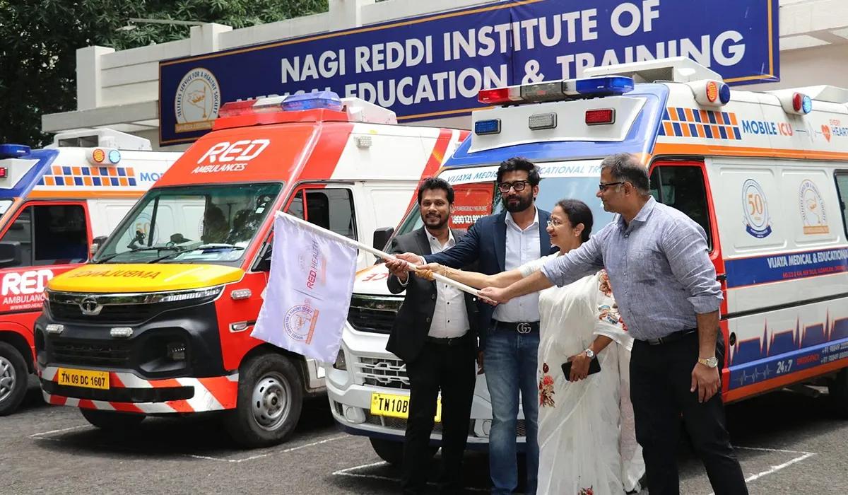 Elevating Emergency Healthcare: RED.Health and Vijaya Hospital Unite for Swift Medical Response